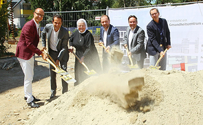 Spatenstich für das neue Gesundheitszentrum der Vinzenz Gruppe